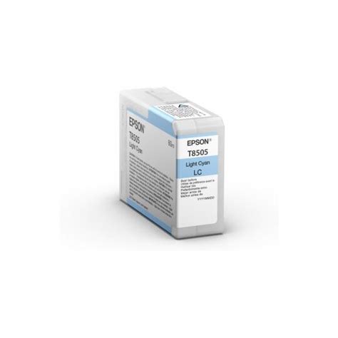 Epson Singlepack Light Cyan T850500 à Prix Carrefour