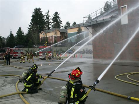 NSFD training hose - Shoreline Fire Department