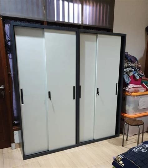 Jual Lemari Arsip Filing Cabinet Besi Pintu Sliding Plat Fc Sl Di