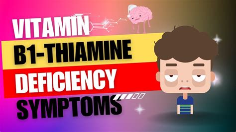 Understanding Vitamin B1 Deficiency Symptoms And Effects Youtube