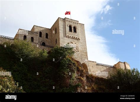 Exterior of the Historical Museum in Kruja Castle, Kruja, Albania Stock ...