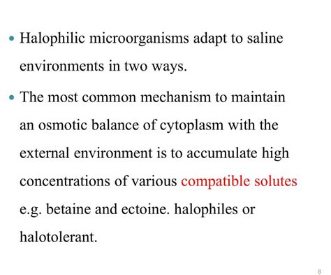 Solved Halophilic microorganisms adapt to saline | Chegg.com