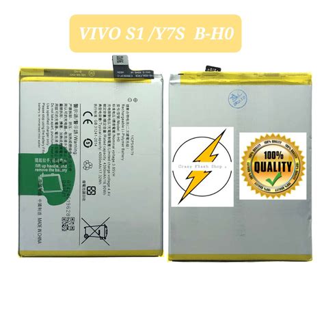 VIVO S1 1907 VIVO Y7S BATTERY BATERI B H0 4390 MAh Shopee Malaysia