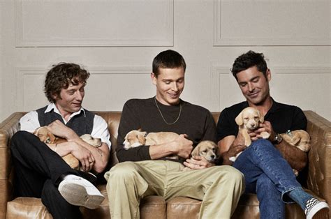 Zac Efron, Jeremy Allen White, And Harris Dickinson Did Our Puppy ...