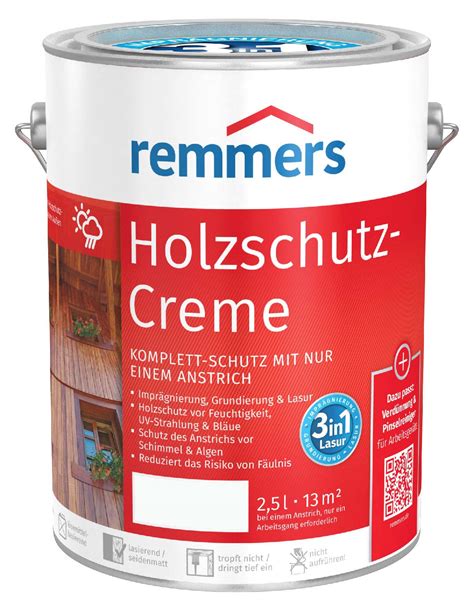 Remmers Holzschutz Creme 3in1 TOP Preis Alle Farben Holz Kunz De