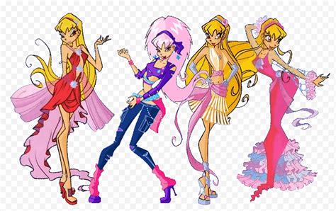 Fiesta Stella Bloom Winx Club Season 3 Winx Club Mission Enchantix