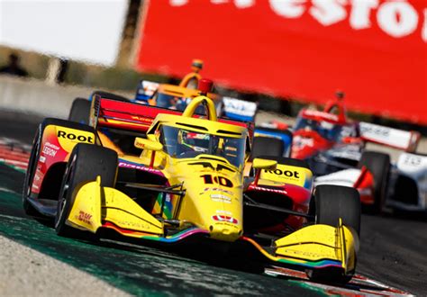 Indycar Series En Laguna Seca Carrera Palou Ampl A Su Dominio En