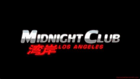 Midnight Club Los Angeles New Logo Wallpaper by gamera68 on DeviantArt