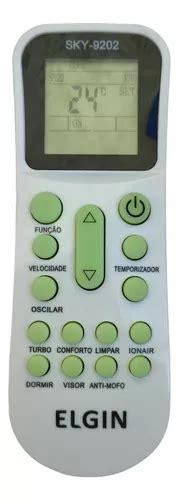 Control De Aire Acondicionado Elgin Ykr K 001e Split Eco Inverter Mercadolibre