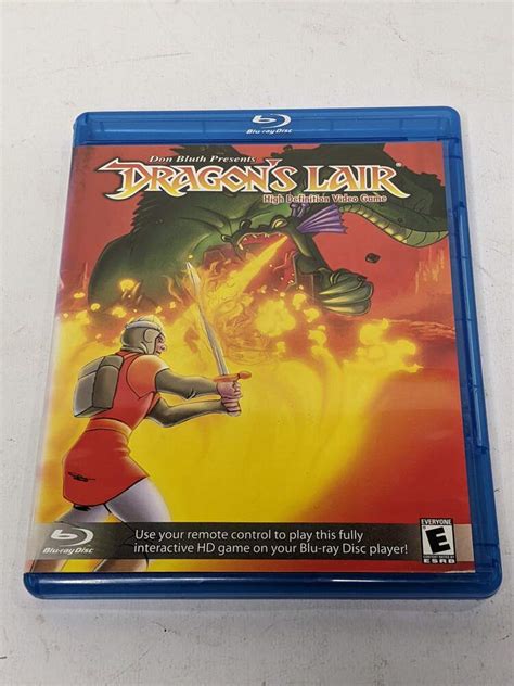 Dragons Lair Blu Ray Disc Blu Ray Video Game Avenue Shop Swap