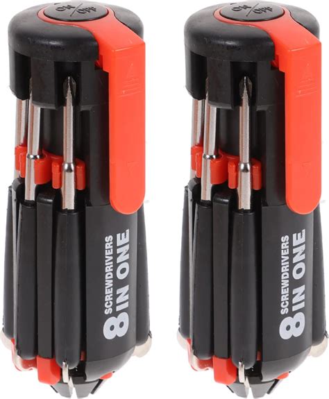 In Multi Portable Screwdriver Tools Set With Led Torch Led