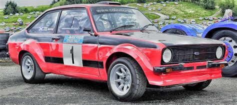 Rally Legend Colin Mcrae Mk Escort Captured At Ford Fai Flickr