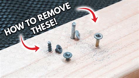 How To Remove Stripped Screws Broken Screw Heads And Nails 12