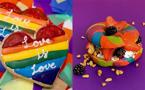 Pride 2021 Celebra Mes Orgullo Gay Con Pasteles Galletas Y Postres