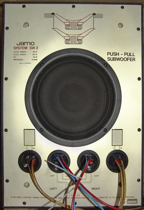 Jamo System Sw2 Push Pull Subwoofer Norman Wenzel Flickr