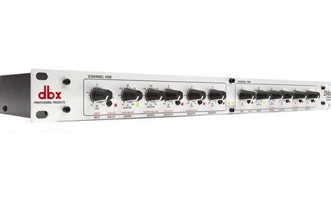 dbx® 234s Stereo 2/3-way, mono 4-way crossover with 1/4" TRS connectors ...