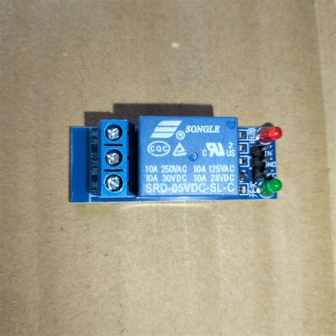 Jual Relay Module For Arduino 5V 12V 24V 1 Channel 24V Kota