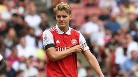 Martin Odegaard Arsenal Name Norwegian Midfielder As New First Team