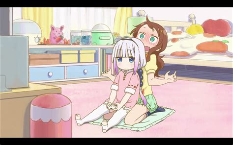 Kanna Kamui Riko Saikawa Kobayashi San Chi No Maid Dragon 1x06