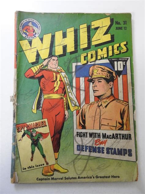 Whiz Comics Pr Condition See Desc Comic Books Golden Age