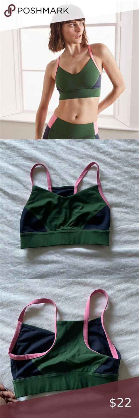 Boden Jessica Active Bra Palm Leaf Size Clothes Design Bra Boden