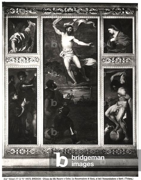 Averoldi Polyptych Depicting The Resurrection Of Christ The