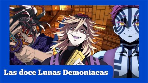 Las 12 Lunas demoníacas Kokushibo Douma y Akaza Kimetsu No Yaiba