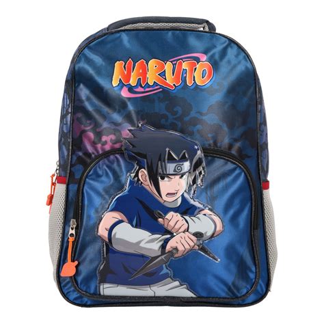 Mochila Keepack Naruto Sasuke Azul DelSol