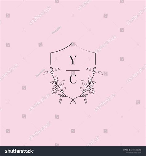 Cy Wedding Logo Letters High Quality Stock Vector (Royalty Free