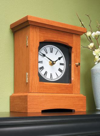 Mantel Clock | Woodworking Project | Woodsmith Plans