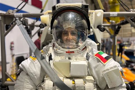 PHOTOS First Female UAE Astronaut Conduct Spacewalk Training At NASA