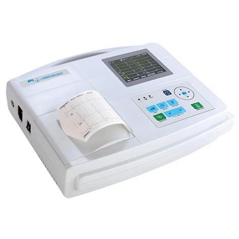 Portable BPL Cardiart 6208 View 3 Channel ECG Recorder Machine Digital