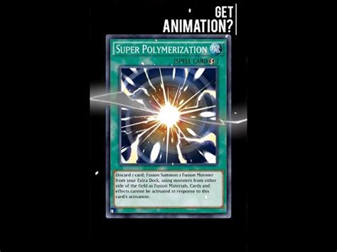 Yugioh Duel Links Does Super Polymerization Have An Animation Youtube