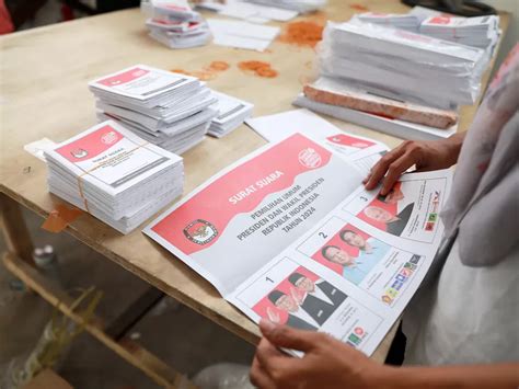 Pelipatan Surat Suara Pilpres 2024