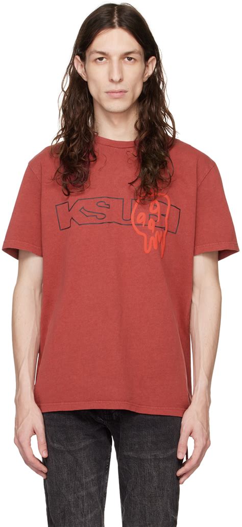 Ksubi Red Juice Wrld Club Edition Skull Kash T Shirt Ssense Canada