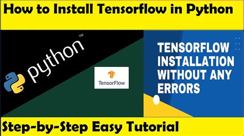 How To Install Tensorflow In Python Windows Without Any Errors