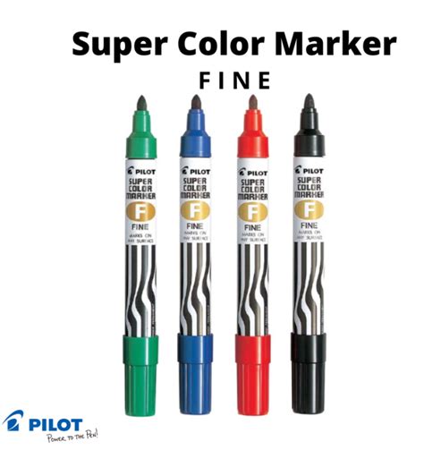 Pilot Super Color Permanent Marker Lazada Ph