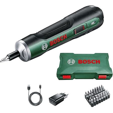 Destornillador Inal Mbrico Ergon Mico Pushdrive De Bosch Bater A