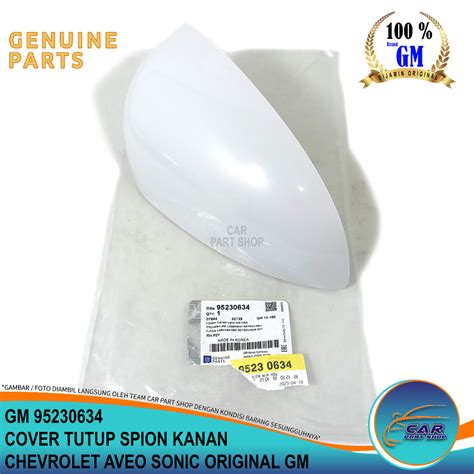 Jual Cover Tutup Spion Kanan Chevrolet Aveo Sonic Original Gm Shopee