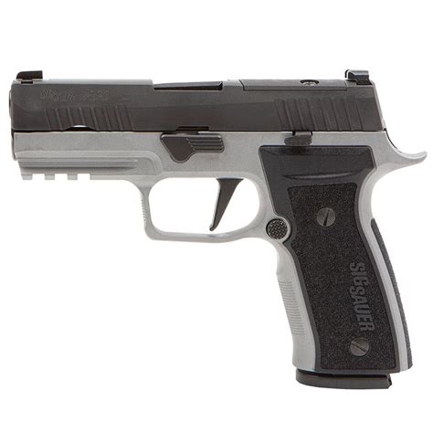 Sig Sauer P Axg Carry Mm Bbl Optics Ready Two Tone Ti Cerakote