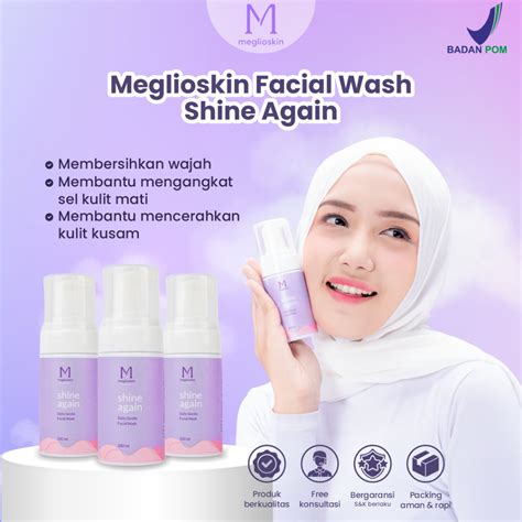 Jual Shine Again Facial Wash Sabun Cuci Muka Pencerah Kulit Wajah