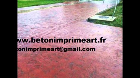 Beton Imprime Airel France Betonimprimeart Fr Youtube Youtube