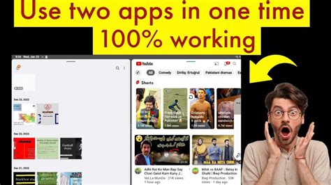 Use Two Apps In One Time Youtube