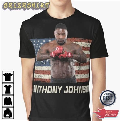 RIP Rumble Johnson Comeback Fighter American Flag - Seizeshirt.com