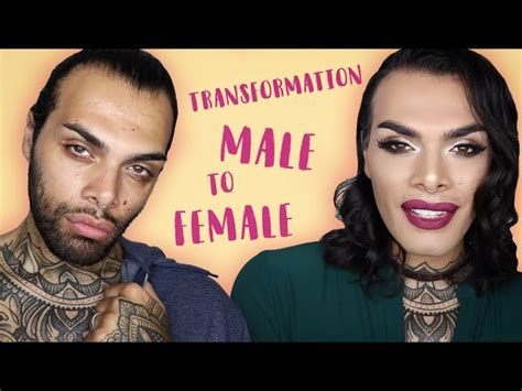 Male To Female Transformation Makeup Saubhaya Makeup