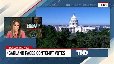 Garland Faces Contempt Votes Gop Wants Audio Of Special Counsel Interview Youtube