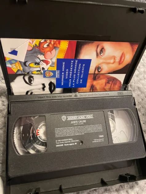 Cassette Video Vhs Cinema Juste Cause Sean Connery Laurence Fishburne