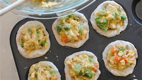 Chicken Pot Pie Cupcakes Recipe