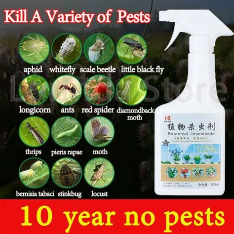 Insecticides Spray For Plants 500ml Insecticide For Vegetables Weeds Pest Control Bestkill