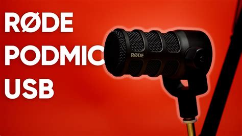 The Rode Podmic Usb Is Excellent Except For One Thi Youtube